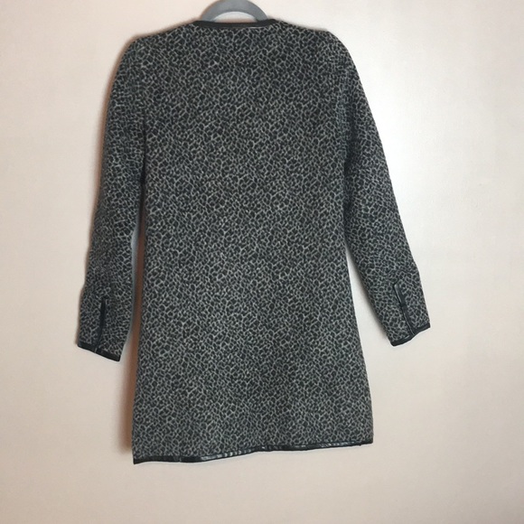 Anthropologie Potter’s Pot Leopard Animal Print Jacket - Picture 5 of 16